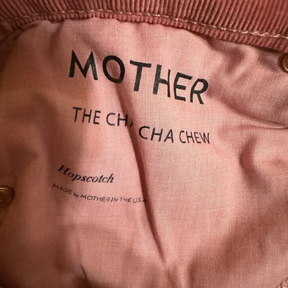 Mother Pants The Cha Cha Chew Hopscotch Ruffled Cropped‎ Corduroy Size 27 - Picture 6 of 8
